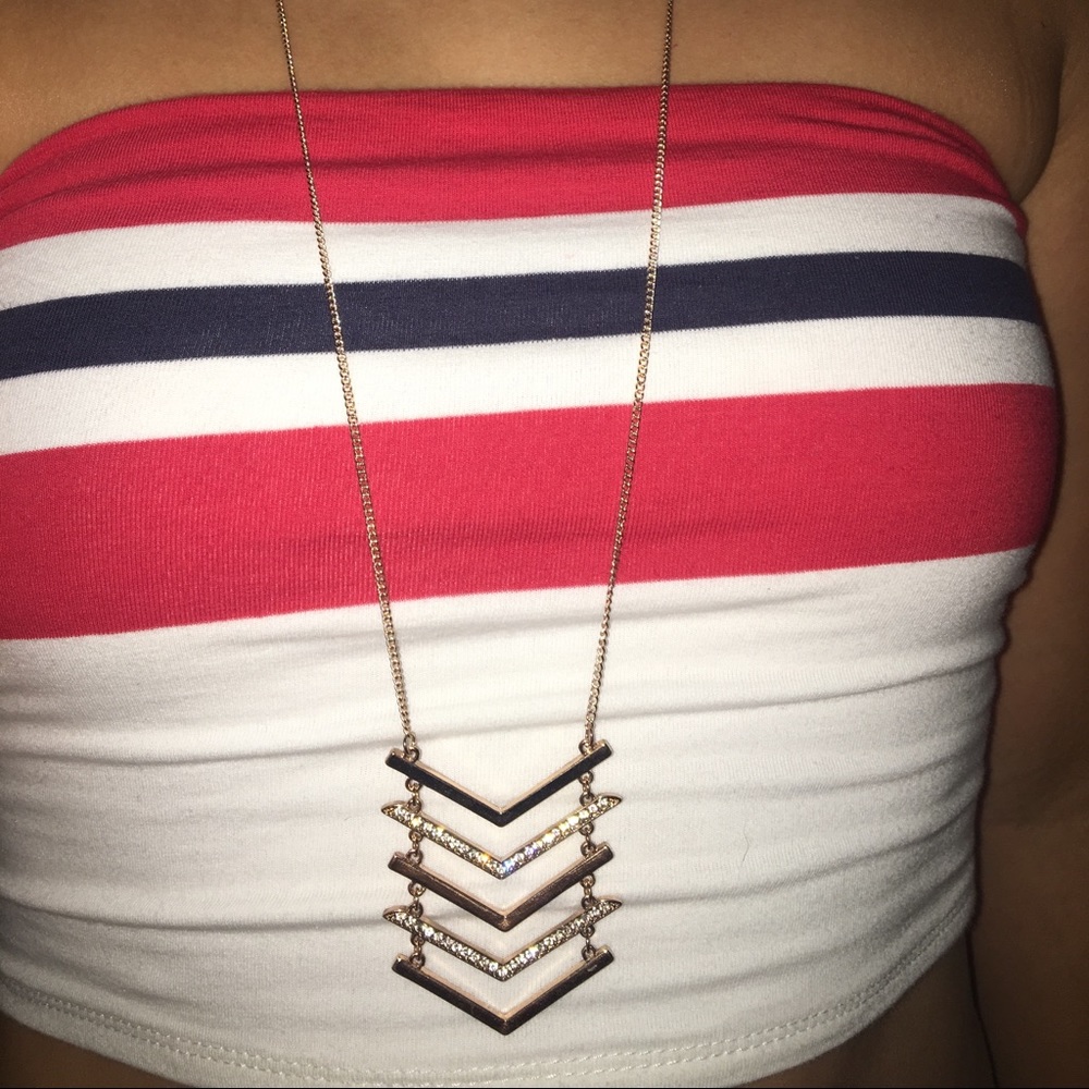 Long Gold Necklace